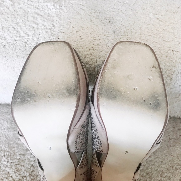 Jeffrey Campbell Turner rhinestone embellished platform pump 7 - Picture 6 of 8